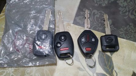 Keys for Honda,Mitsubishi and Nissan,volvo S60