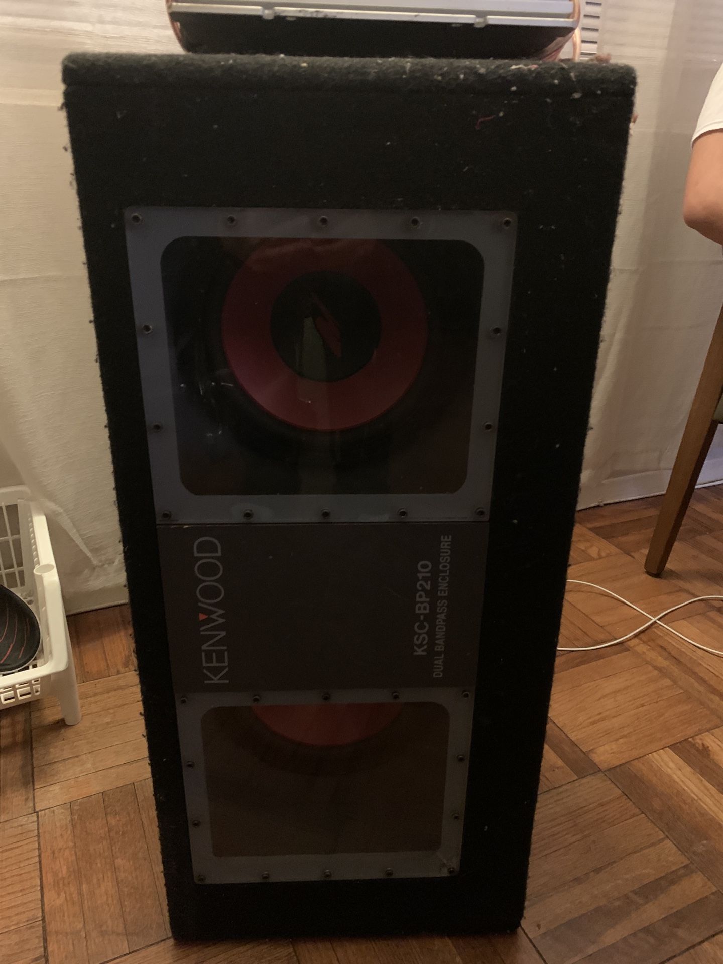 Kenwood Speaker With Amp For Car - Good Condition
