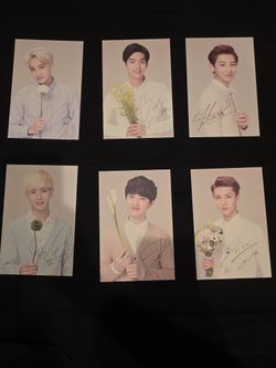 Exo photocards