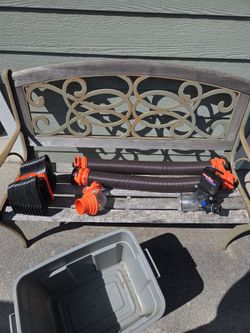 RV sewer hookup kit