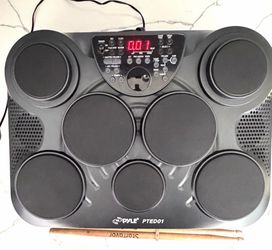 Pyle PTED01 Electronic Table Top Drum Pad