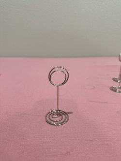 4” Wedding Sign Holder Table Number Holder