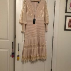 Tadashi Shoji Dress Size 4 (Small)