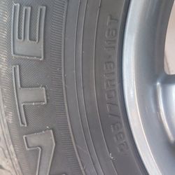 265/70/18 Nissan Rims And Tires