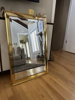 Mirror (gold Frame) 23.5” X 36”