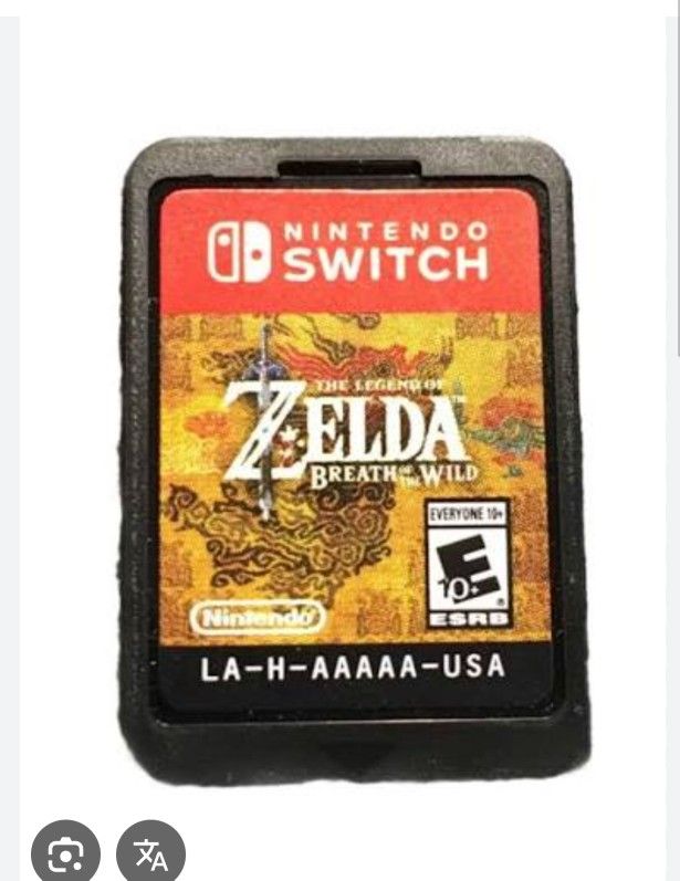 Breath Of The Wild For The Nintendo Switch Cartridge Only