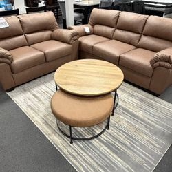 Ashly Sofa & Loveseat