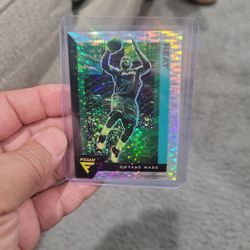 Dwyane Wade Flux Silver Pulsar Prizm Basketball Card