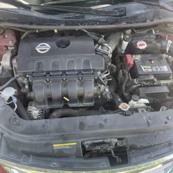 Nissan Sentra Red Sedan