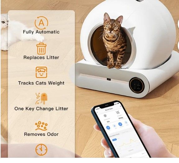 Smart Self Cleaning Litterbox