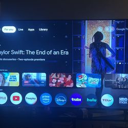 48” TCL Smart TV with remote 