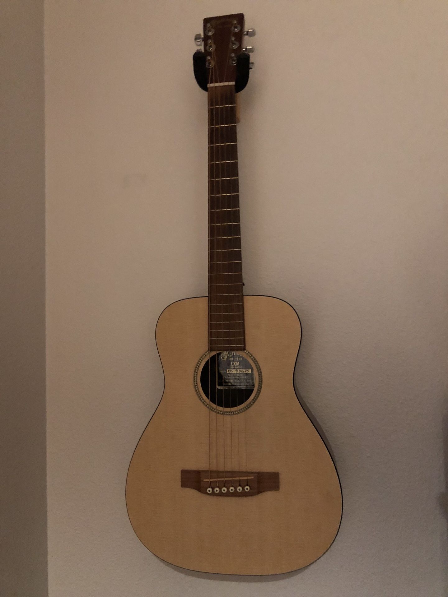 Little Martin travel guitar with gig bag