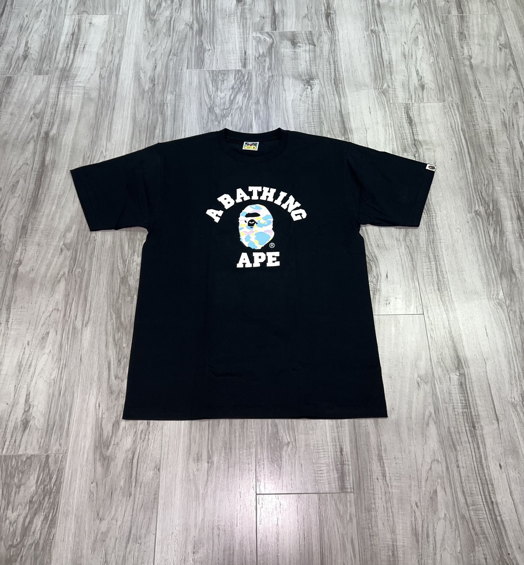 Bape New Camo College Logo Tee 🍬