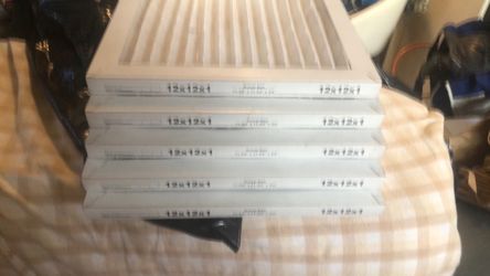 12x12x1 HVAC, AC Furnace Air Filter ( 5 pcs)
