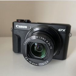 Canon PowerShot G7 X Mark II 20.1MP Compact Camera - Black 