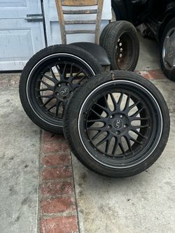 New edge Mustang 5x114.3 size 19in staggered set
