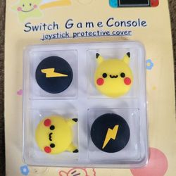 Switch Thumb Grips & Caps, 4 PCS Joystick Covers for Nintendo Switch / Switch Lite / Switch OLED, Analog Stick Button Cover for NS Joycon Controller (