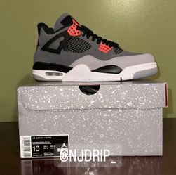Nike Air Jordan  Infrared 4’s  Size 10