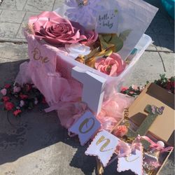 1st Birthday GOLD AND PINK