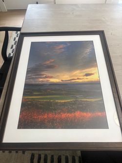 Chambers Bay Art Photo Framed