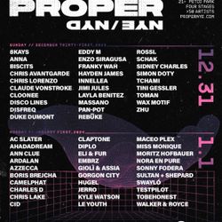 Proper New Years Day 1/1