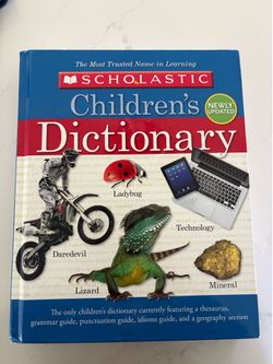 Scholastic children’s dictionary, hard cover, excellent condition