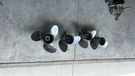 Boat Propellers. Stainless.