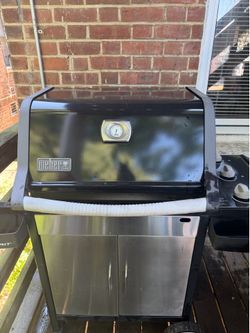 Weber propane grill