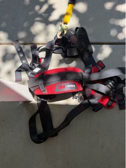 Safety harness and lanyards