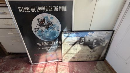 Old vintage NASA posters