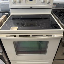 Whirlpool Glass Top Electric Stove 