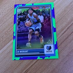 JA MORANT PANINI BASKETBALL CARD 