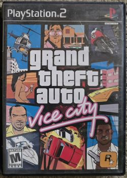 Grand Theft Auto Vice City PlayStation 2 PS2 Game CIB Map GTA