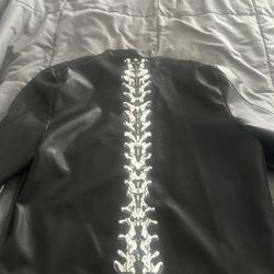 Skeleton Leather Jacker 