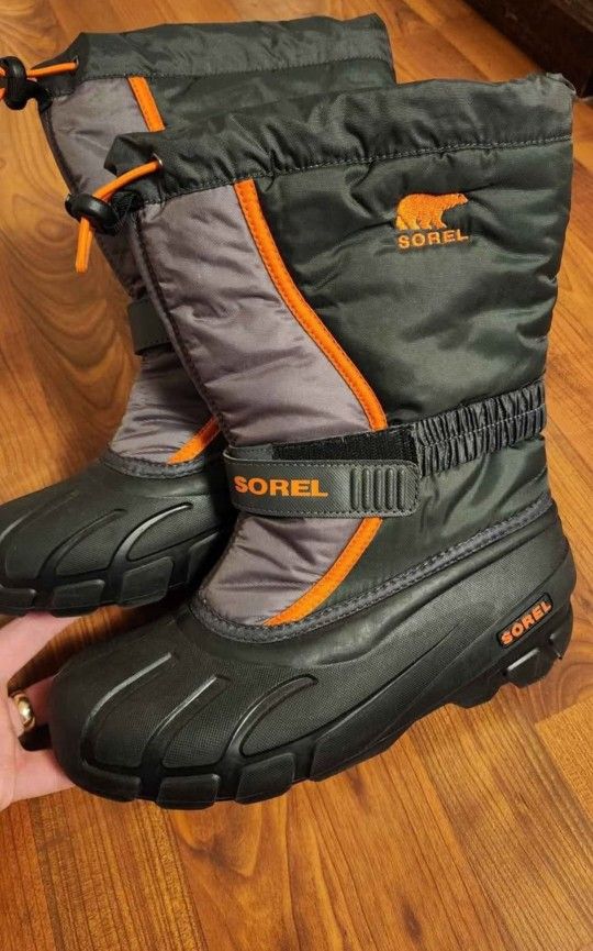 Sorel Flurry Kids Snow Boots Size 7