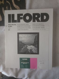 8x10 Ilford Photo Paper
