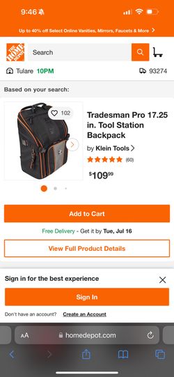 Klein Tool Backpack
