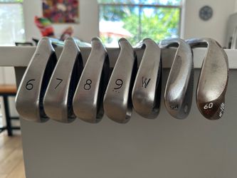Set of Ping G2 Irons, Titleist Wedges and Hybrids