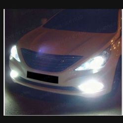 Headlight Or Fog Bright Bulb Upgrade LED Bright White 6000k With Warranty H11b H7,H1 Luces 