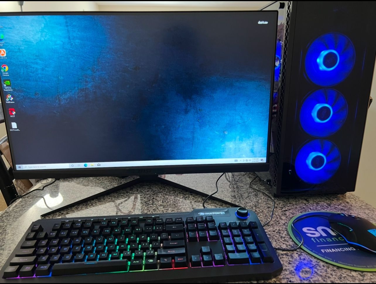 Pc With Monitor