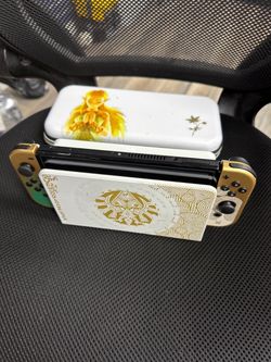 Nintendo Switch OLED Legend of Zelda Edition with Dock and Carry Case