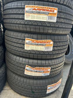 Lt265/70/17 Arroyo Ht Set Of 4 new tires and balanced