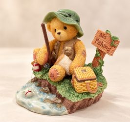 Cherished Teddies Norm #476765 “Patience Is a Fisherman’s Virtue” 1998