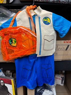 New, toddler Diego Deluxe Costume with Bag size 3t-4t