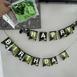 Game On Gamer Birthday Supplies Decoration