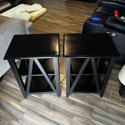Black Side Tables 