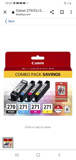 Canon 270/271  4Pk