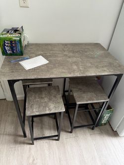 Dining table with 4 seats