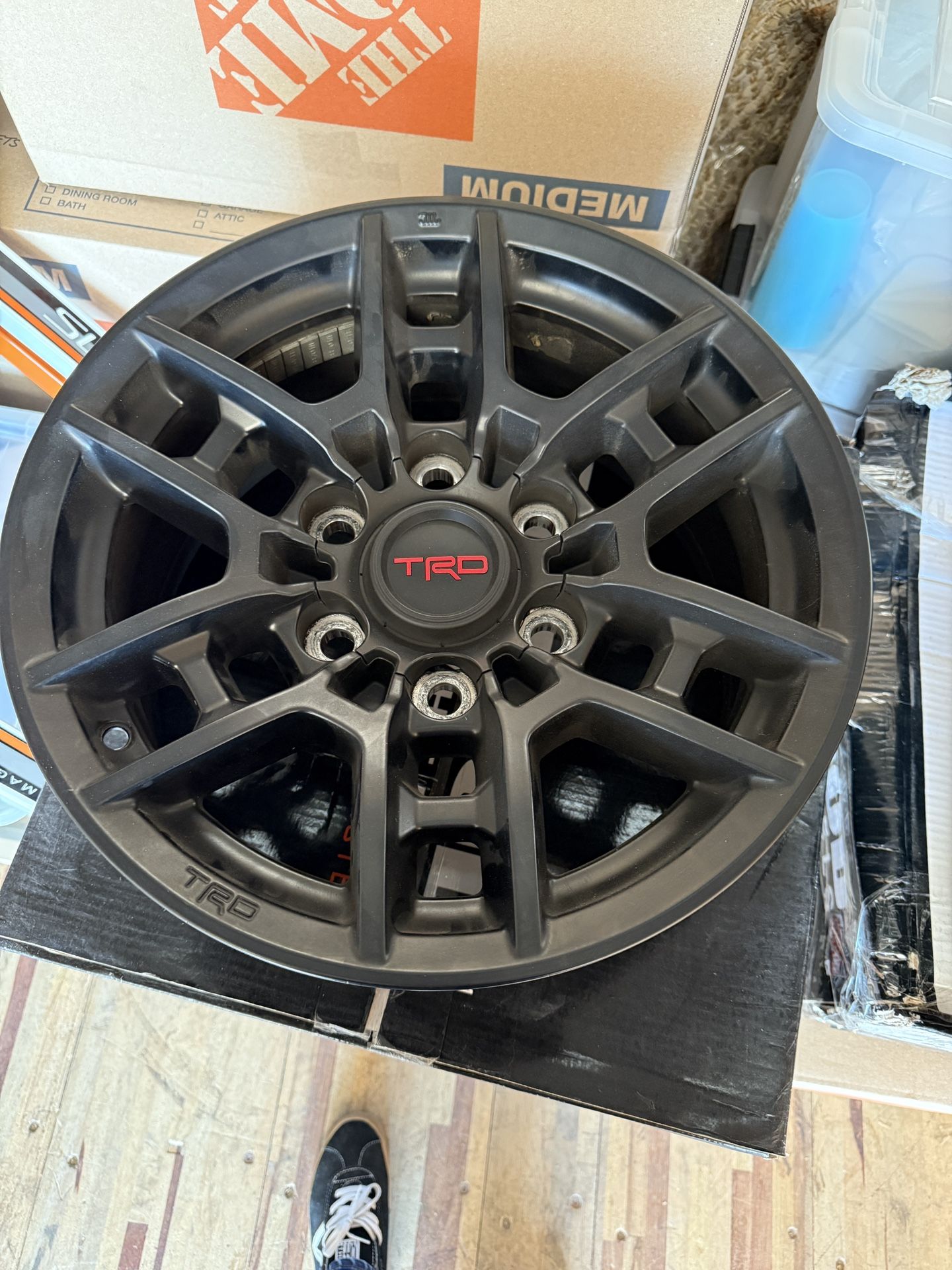 Toyota TRD Pro Rims 17 X 7 (Gunmetal Grey) for Sale in San Diego, CA ...