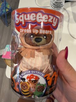 Squeeze dress up bear